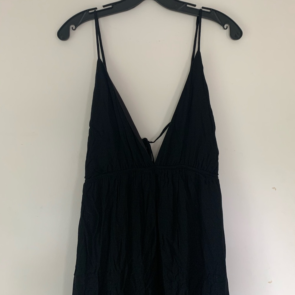 tobi black maxi dress